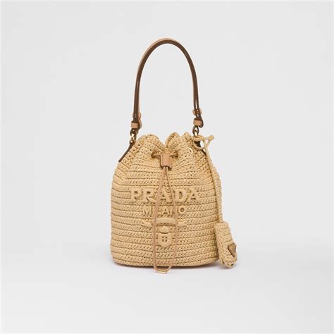 prada crochet bucket bag|Prada crochet bag 2021.